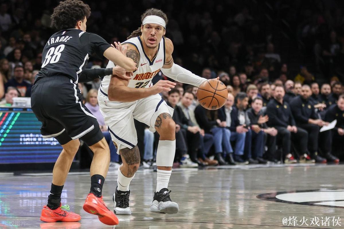 小波特27+11穆雷27+16 篮网击败掘金终结三连败